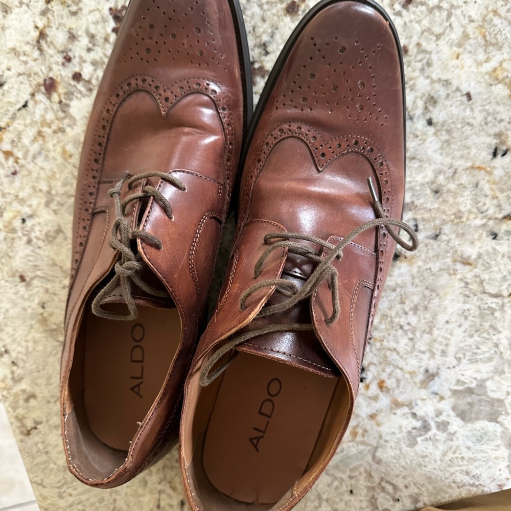 Aldo men’s brown shoes size 12